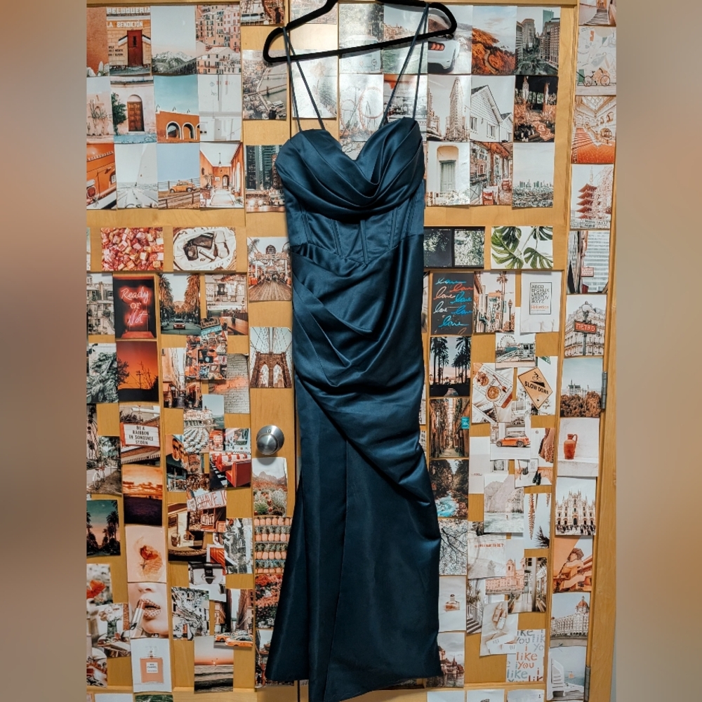 Satin Prom Dress